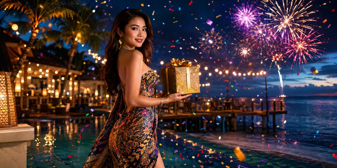 VIP bonus registration in Langkawi featuring local batik themes